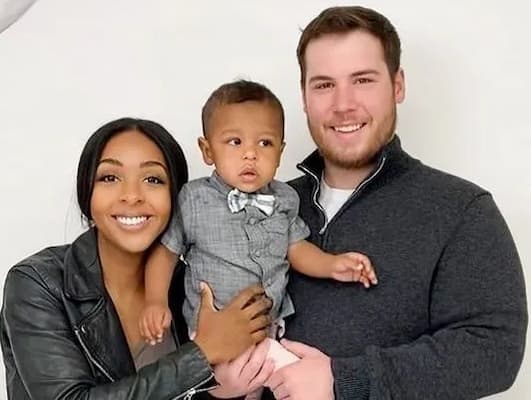 Ashley Love and her family (Husband Kenny and son Wyatt) Photo
