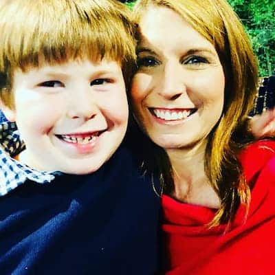 Liam Wallace and her mother Nicolle Wallace Photo